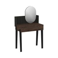 Nature 43 Стол туалетный Дуб Апрель темный-Черный