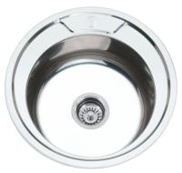Мойка MG6-49   (круглая)  (со сливной арматурой)