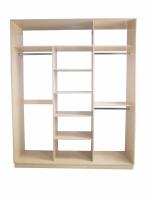 Каркас Шкафа-купе БН-61 трех дверный (1800) 2200х1800х600/ДУБ МЛЕЧН