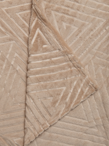 Плед Texrepublic фланель тиснение 1,5сп 93375