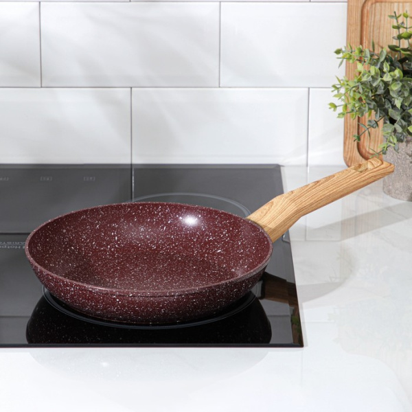 Сковорода кованая Magistro Natural.Brown,d=24см 3678343