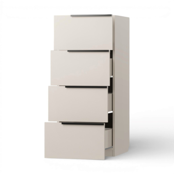 Комод для одежды Сен-Дени 4 ящика Кашемир/Дуб латте