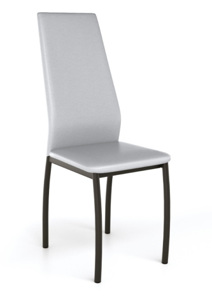 Стул Лорд Лайт (черный, к/з Серый 700)