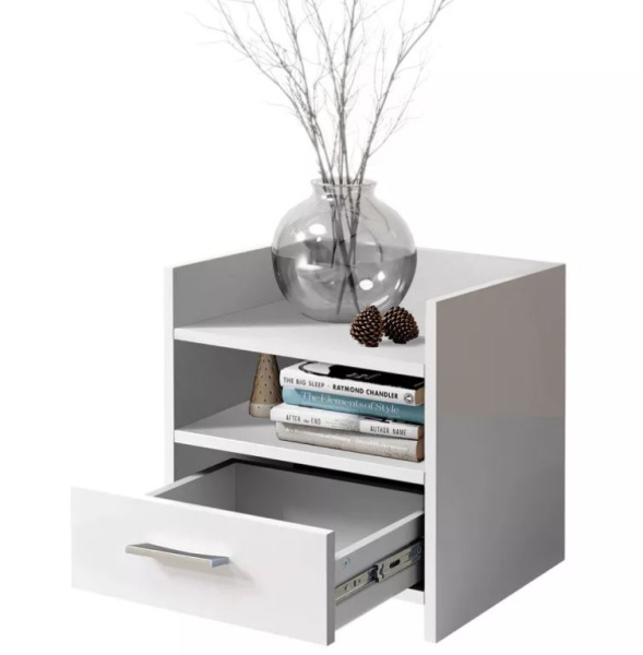 Карло Тумба прикроватная 2 ящ. СТЛ.514.02 Белый