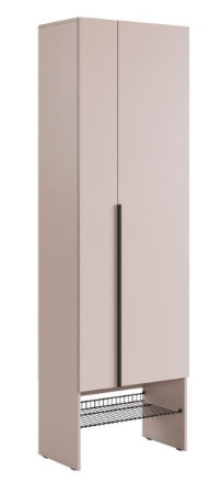 Баско Прихожая Шкаф двухдверный L600, (600х349х1950) /Кашемир