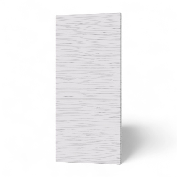 Фасад БЕЛЫЙ СТРАЙП 330 торцевой 