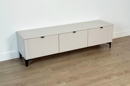 Тумба 2 Рич кашемир/фрапучино матовый/черный