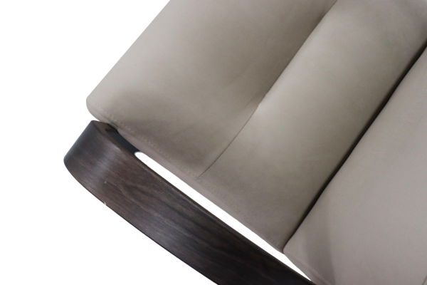 Кресло "ЛАДОГА-2" ткань Фреш 04,бежевый / Орех 