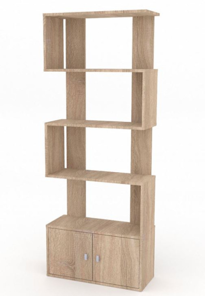 Стеллаж Сакс Дуб Сонома