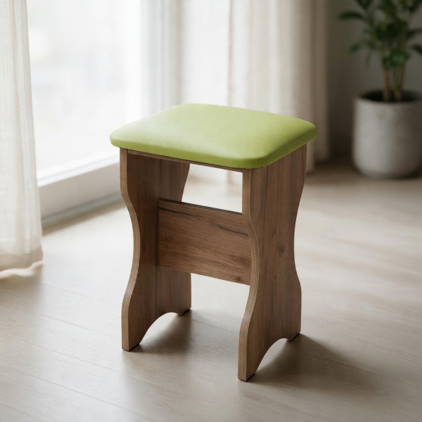Табурет БН-200 Дуб крафт/олива