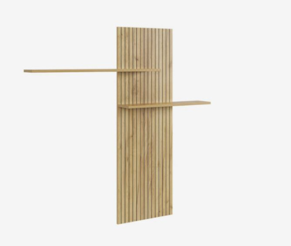 Стенка для гостиной Моди М2 Дуб крафт золотой /Белое дерево