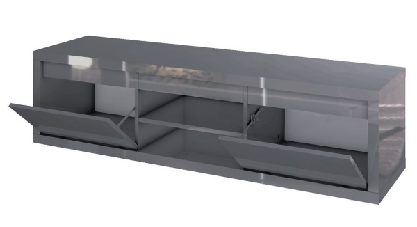 Тумба под ТВ Норден Серый Глянец