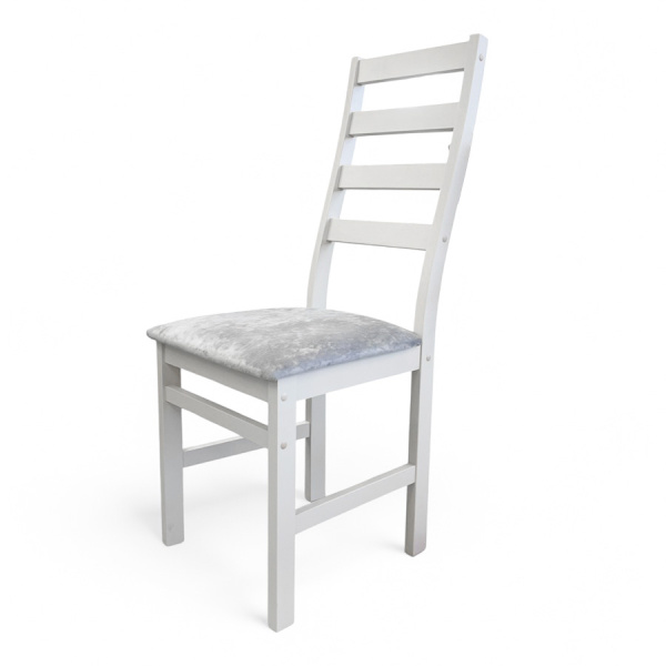 Стул Сотти Р серая эмаль/Катания 05 (Серый жемчуг) 