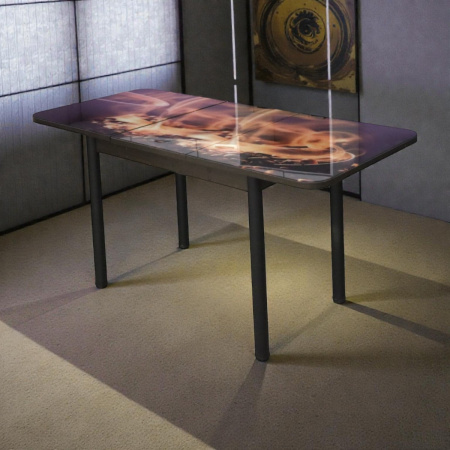 Стол кухонный Фаворит 1100(+400)  Кофе 