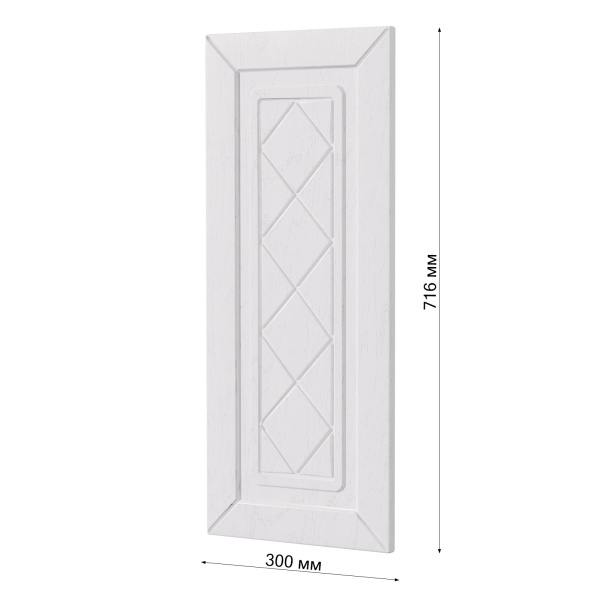 Фасад РОМБ белый 300